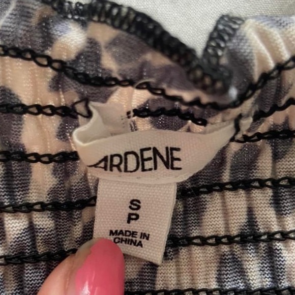 Leopard print tube top from ardent - Picture 2 of 2